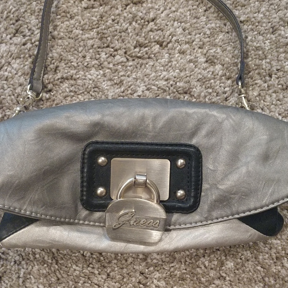 Guess leather Clutch